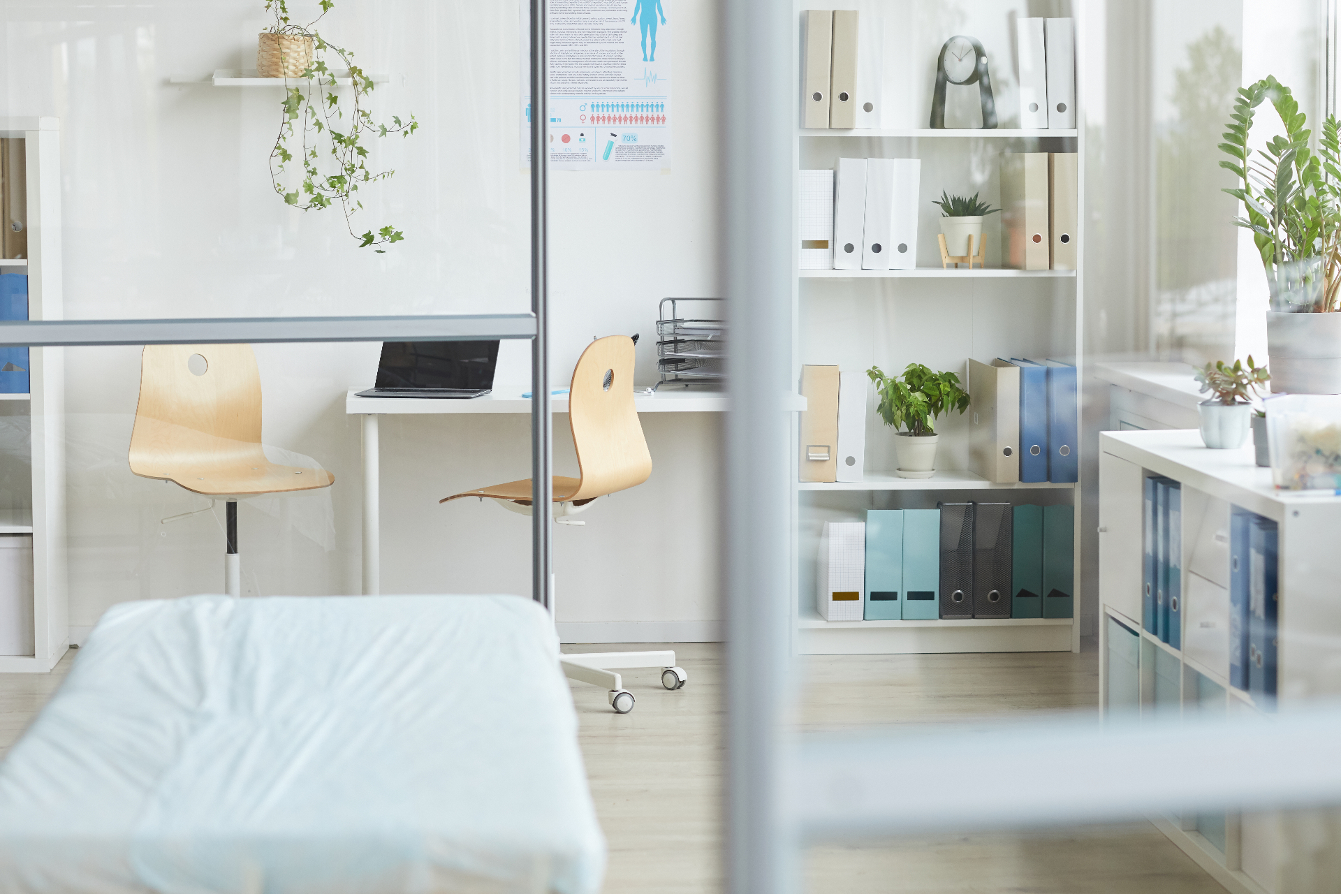 A quiet consulting room at Winthrop Medical Centre